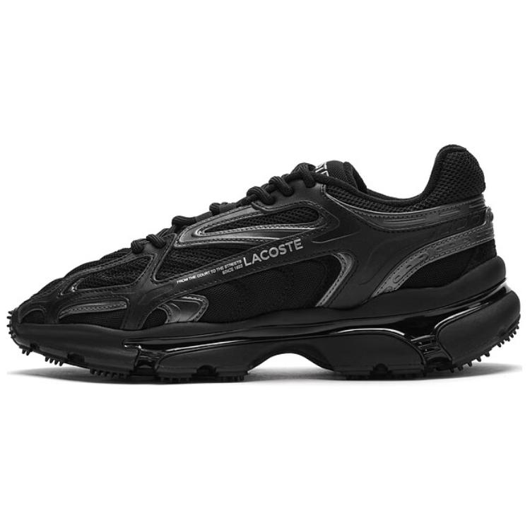 

LACOSTE L003 Износостойкие низкие повседневные туфли мужские, черные