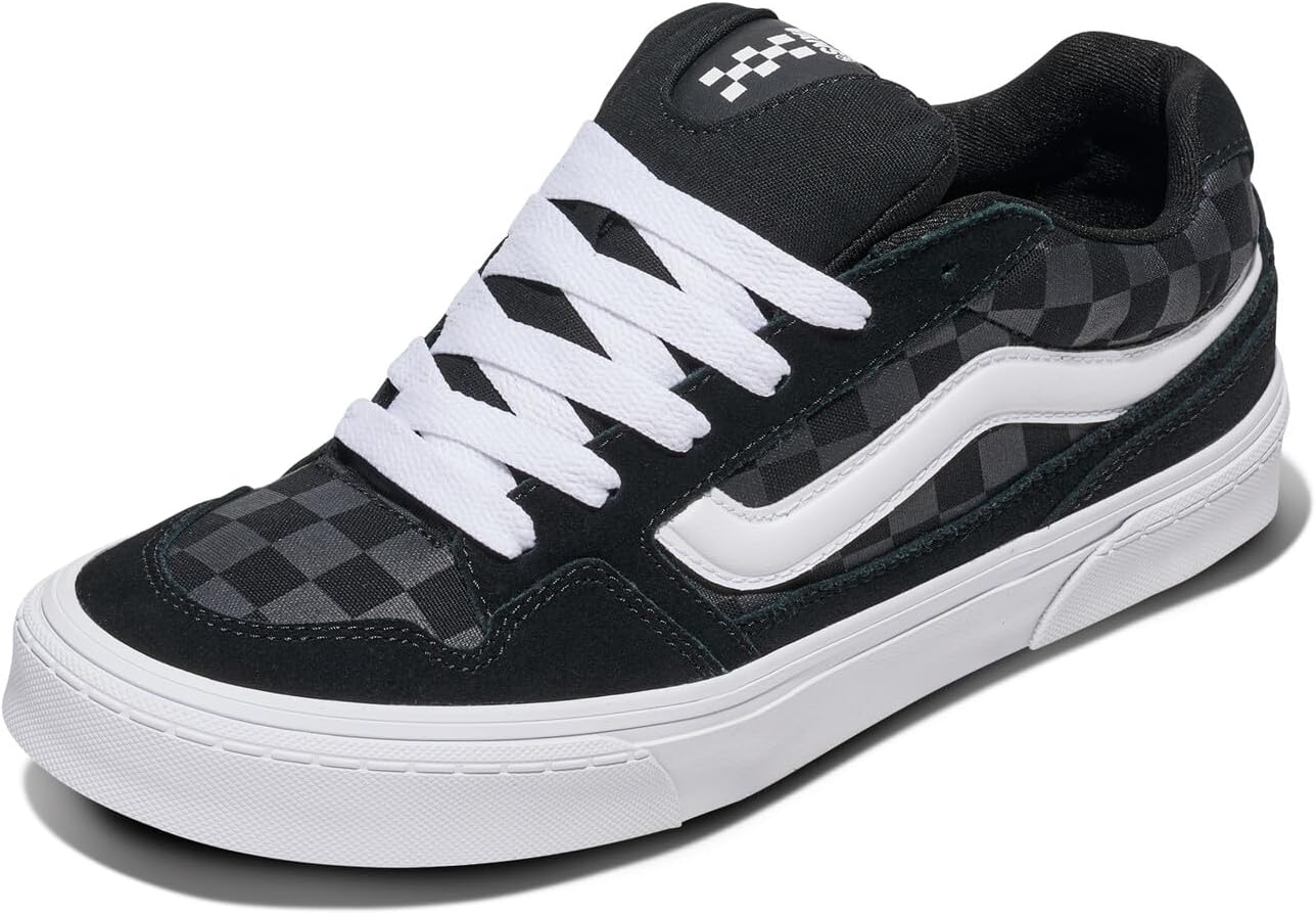 

Vans мужские кроссовки Caldrone | Массивные низкие модные кеды в ретро-стиле, Tonal Check Black