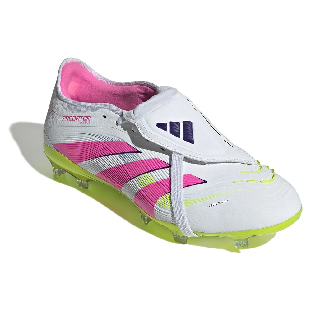 Футбольные бутсы adidas Predator Pro Fold Over Tongue FG, белый — фото 4