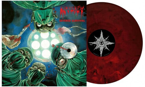 

Виниловая пластинка Autopsy: Severed Survival: 35th Anniversary - Green Sleeve, 140gm Red & Black Marble Vinyl