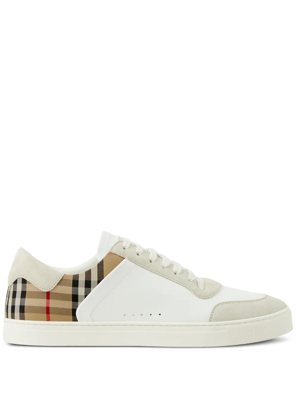 

Кроссовки в клетку Vintage Check BURBERRY, белый