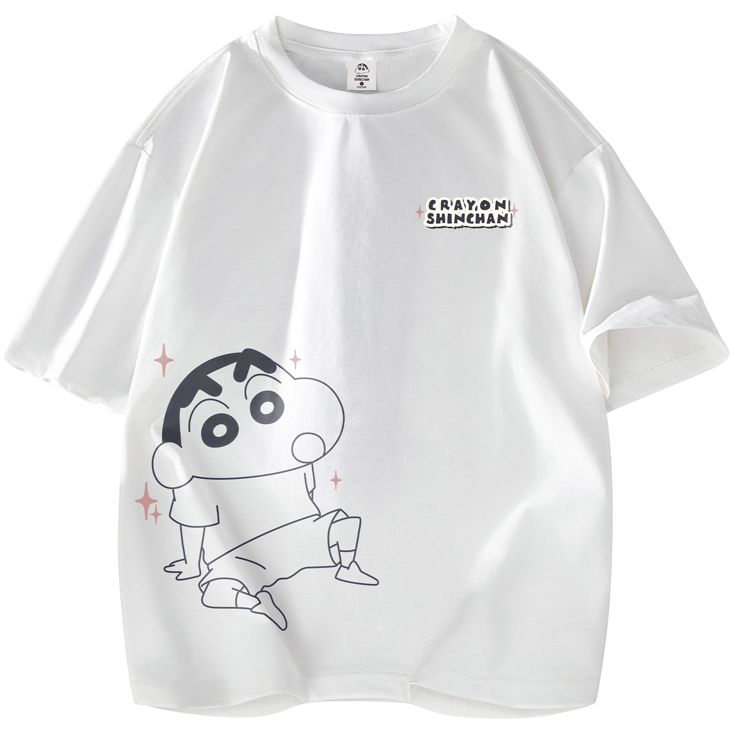 

Футболка унисекс Crayon Shinchan/Crayon Shinchan, цвет Foam Gray