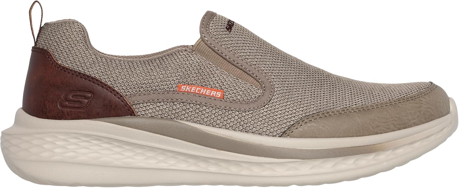 Мужские кроссовки Skechers USA - Lucan Skechers Usa Men'S, хаки — фото 4
