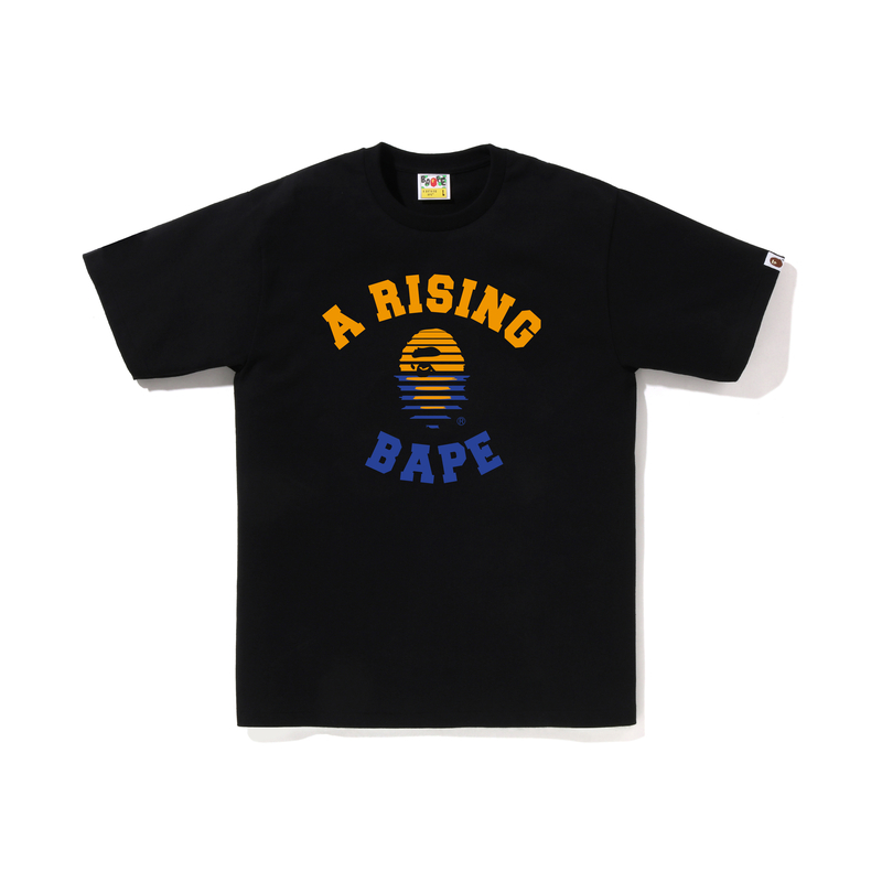 

Хлопковая футболка с принтом логотипа A BATHING APE, White WHX