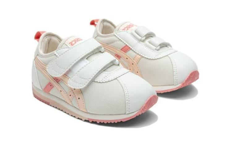 Asics Детские низкие кроссовки Cotla с амортизацией, бежево-розовые, для детей от 3 до 7 лет — фото 3