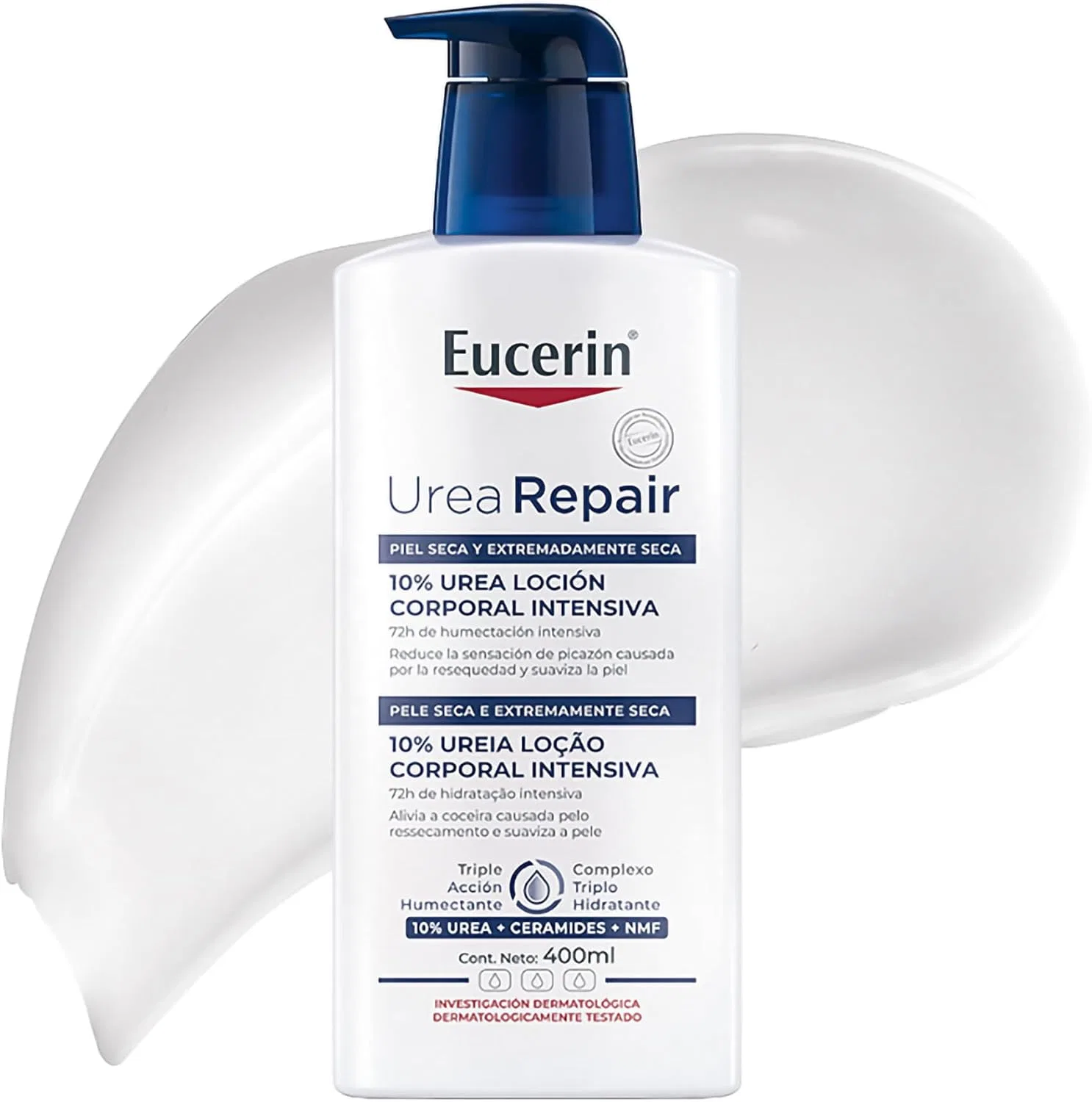 Лосьон увлажняющий Eucerin Urea Repair Plus 400 мл — фото 3