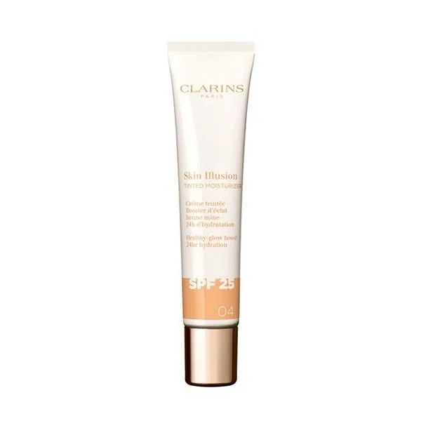 Тональная основа CLARINS Skin Illusion Tinted Moisturizer Spf25, 4