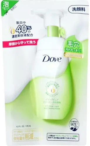 Пенка для умывания Unilever — Dove Deep Pure Creamy Foam, 125 мл