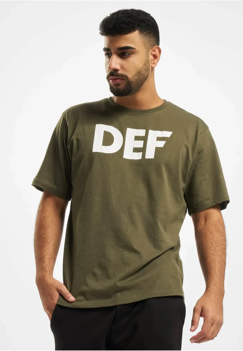

Рубашка DEF с короткими рукавами "DEF Мужская футболка DEF Her Secret", оливковый