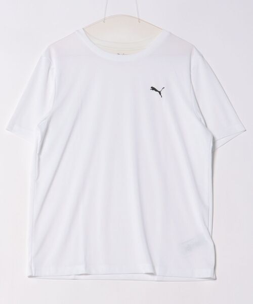 

Футболка с маленьким логотипом, полиэстер PUMA, белый