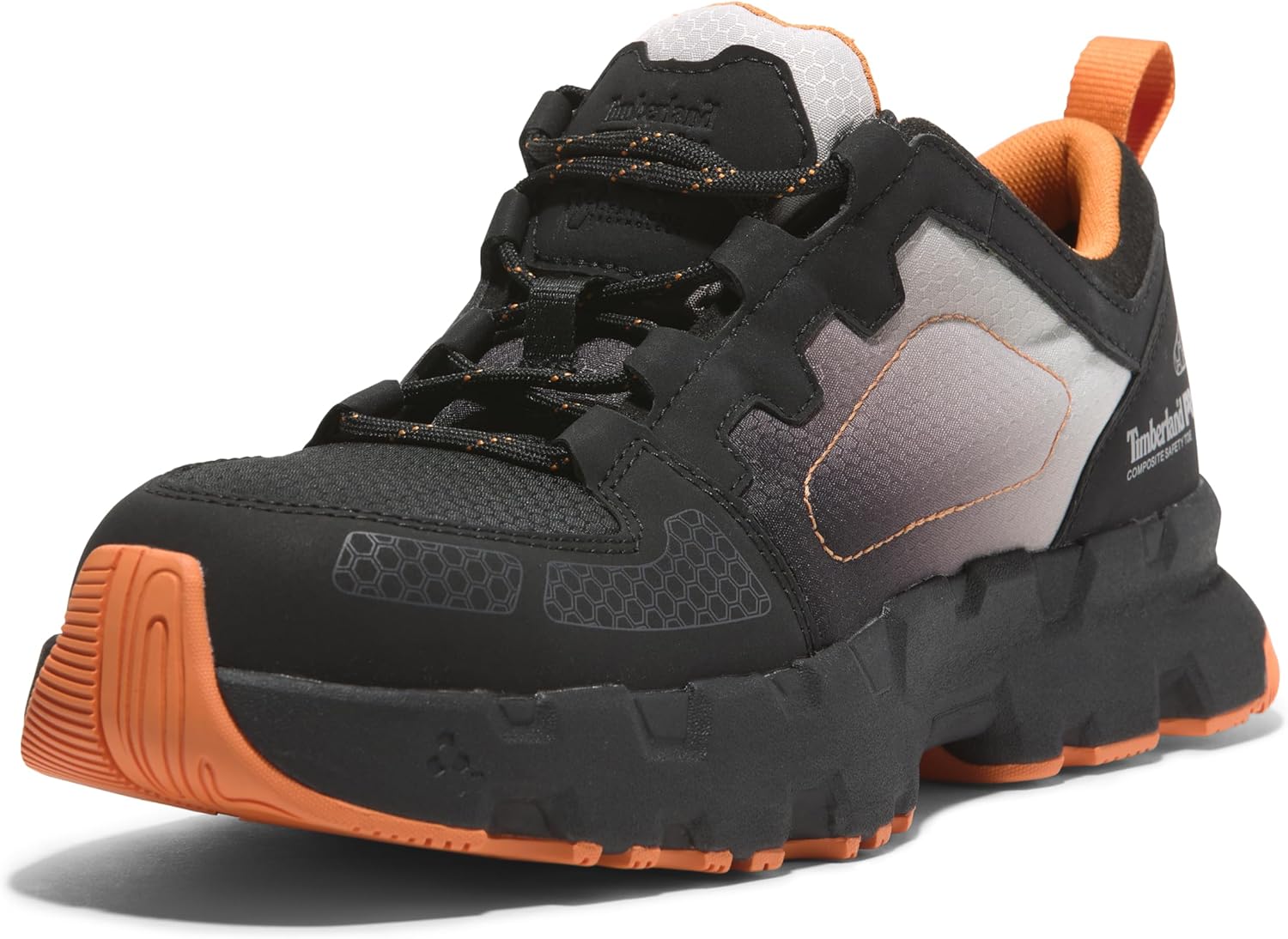 

Мужские рабочие ботинки Timberland PRO Powertrain Ev Composite Safety Toe для занятий спортом в промышленных условиях, Grey/Orange