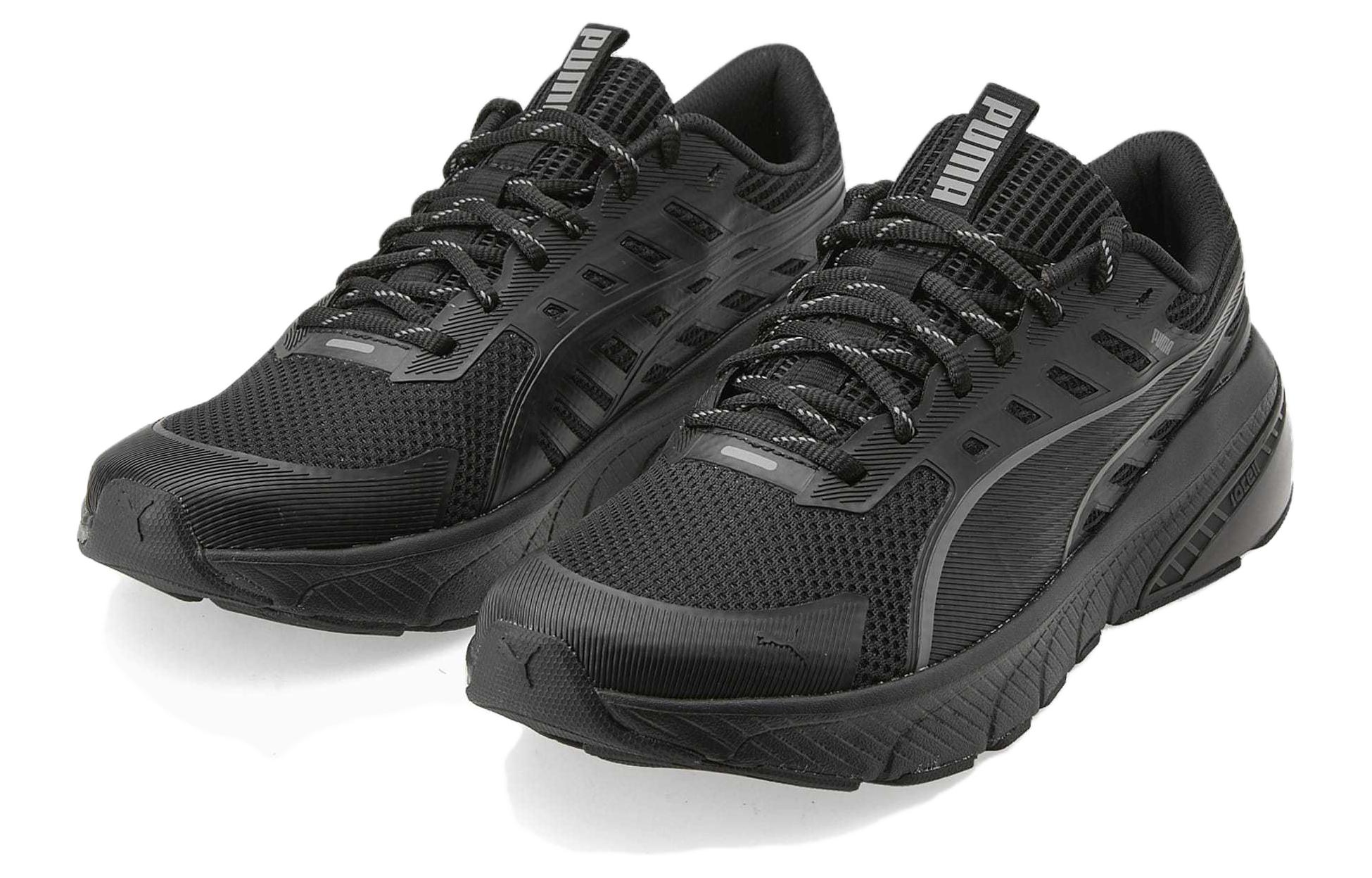 PUMA Скользоустойчивые кроссовки унисекс черные, цвет Black — фото 3