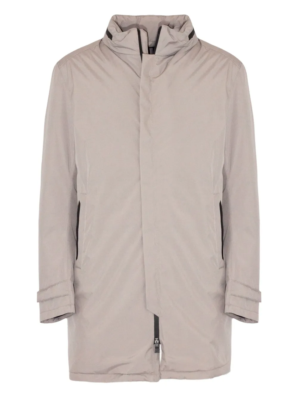 

Парка со съемным капюшоном Herno, серый