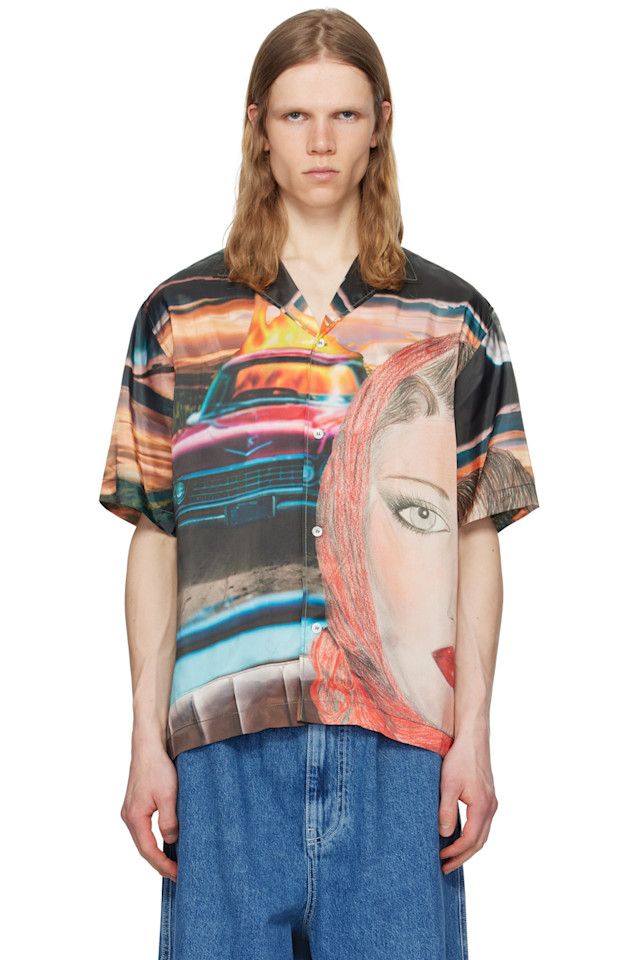 

Рубашка с коротким рукавом Sunnei, цвет annemarie print