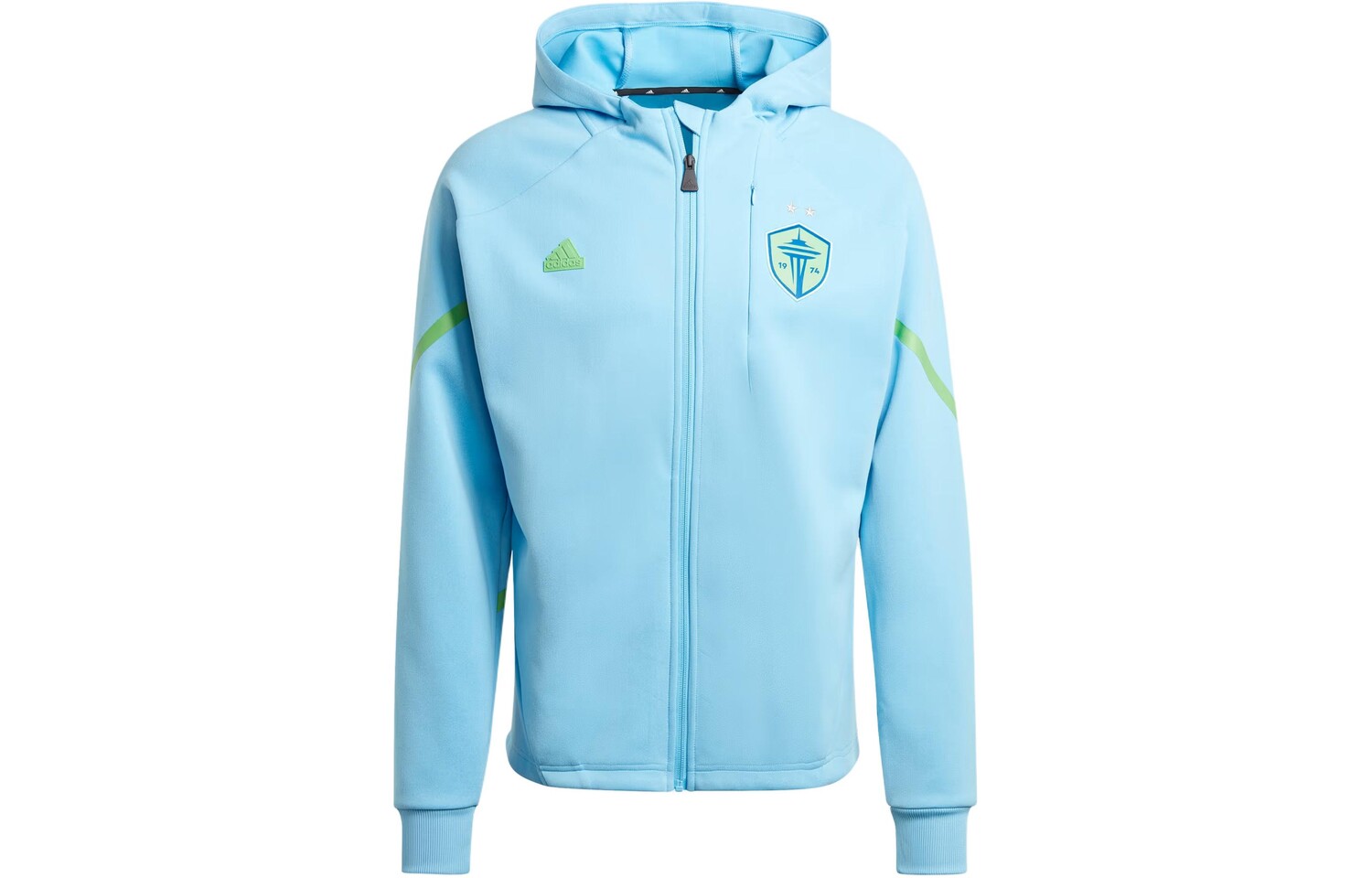 

Сиэтл Саундерс ФК куртка мужская синяя Adidas, синий