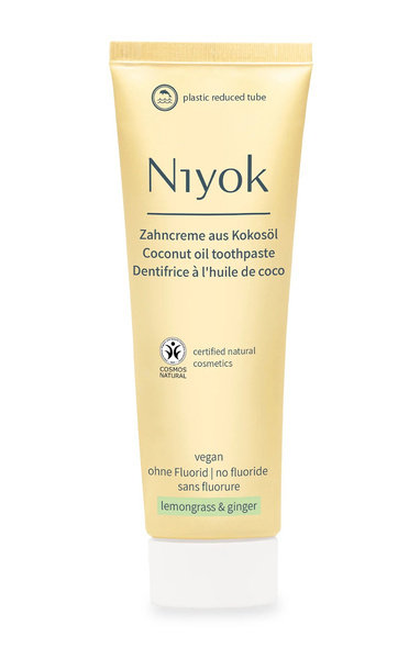 

Органическая зубная паста с кокосовым маслом ЛИМОННАЯ ТРАВА + ИМБИРЬ Inna marka