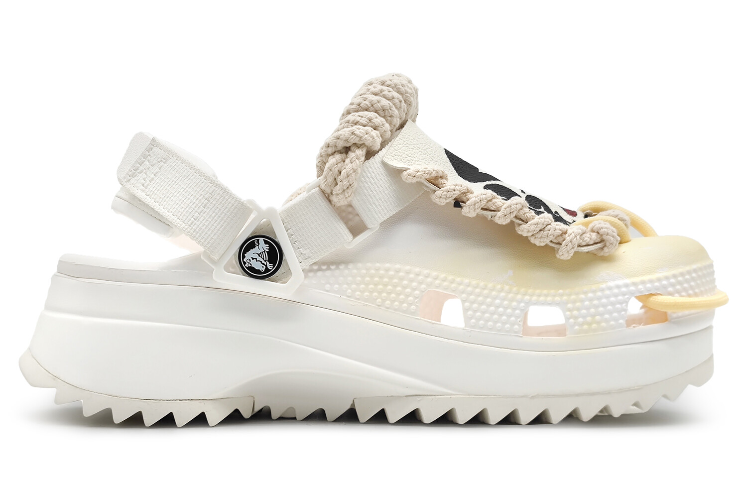 

Классические пляжные сандалии Clog унисекс белого цвета Crocs