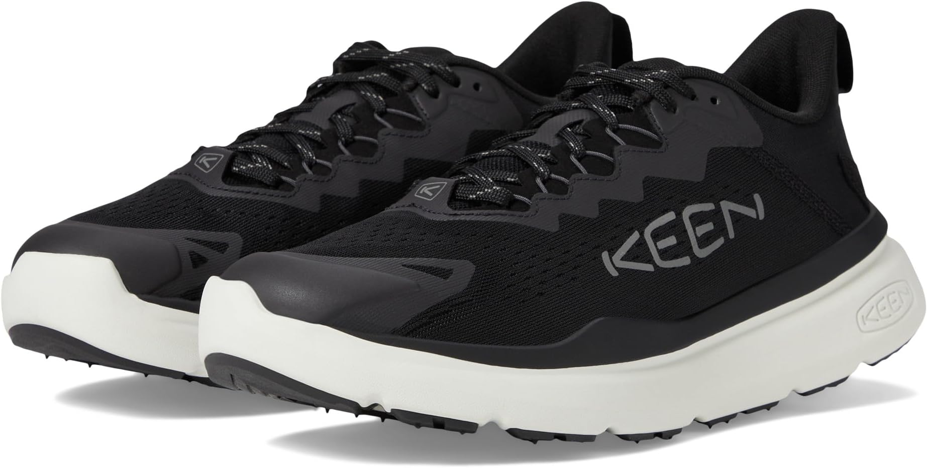

Кроссовки KEEN WK450, цвет Black/Star White