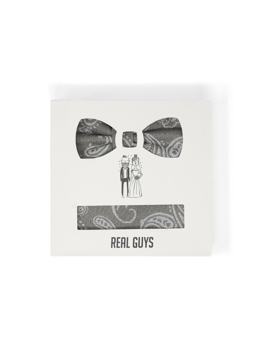 

Галстук-бабочка Real Guys, коричневый