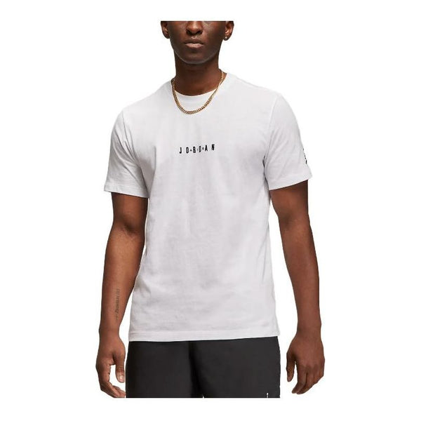 

Футболка Air Jordan Word mark T-Shirt 'White', белый