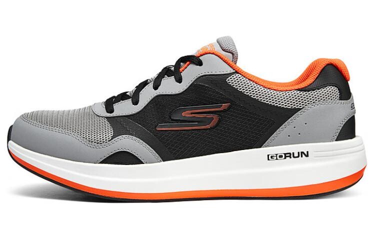 

Кроссовки мужские низкие серые/черные/оранжевые Skechers, Черный, Кроссовки мужские низкие серые/черные/оранжевые Skechers
