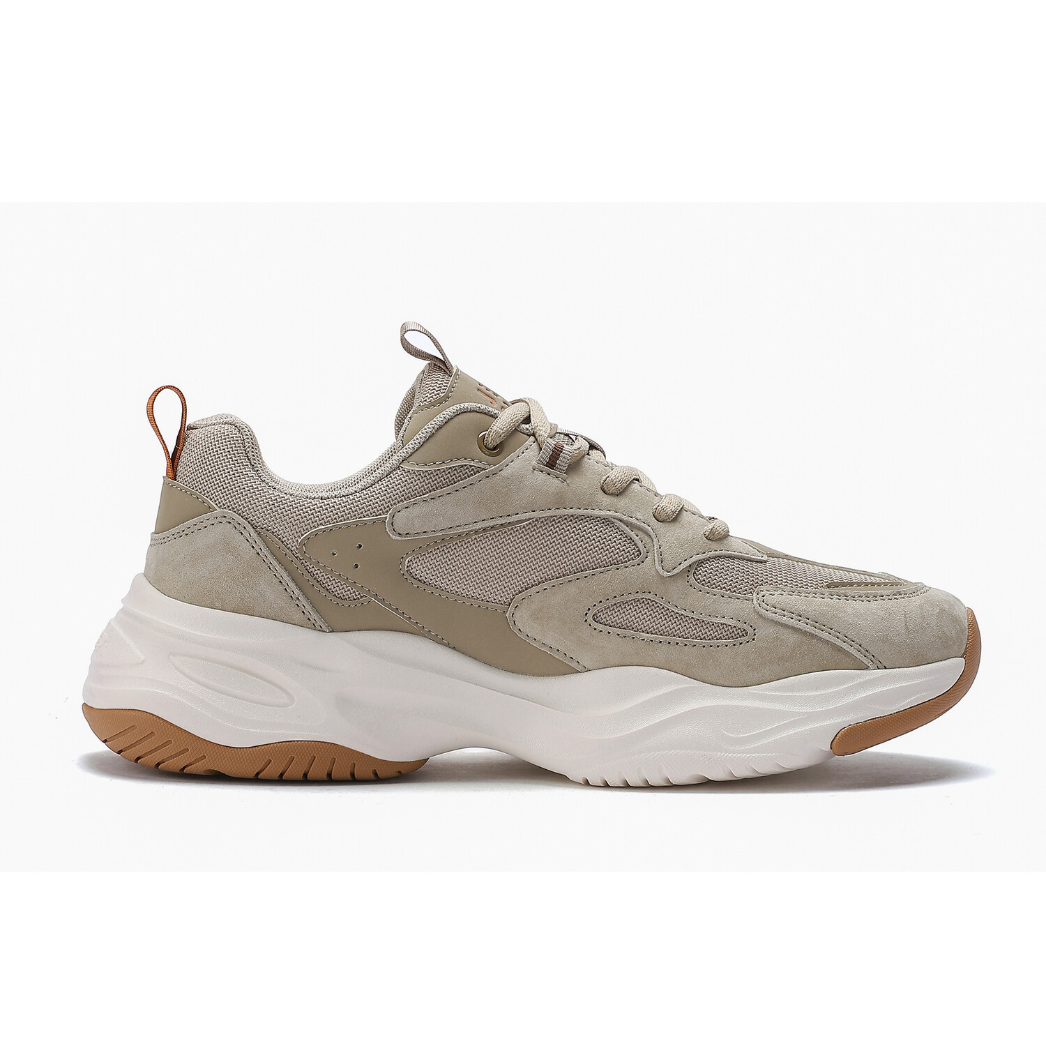 Кроссовки JEEP SPIRIT Chunky Sneakers Men Low-top Green/brown/white, цвет Natural Deer — фото 2