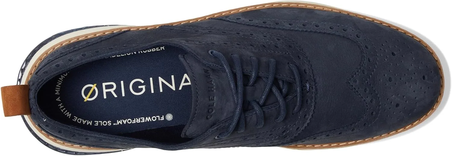 Мужские оксфорды Cole Haan Energyweave Wingtip, темно-синий — фото 2