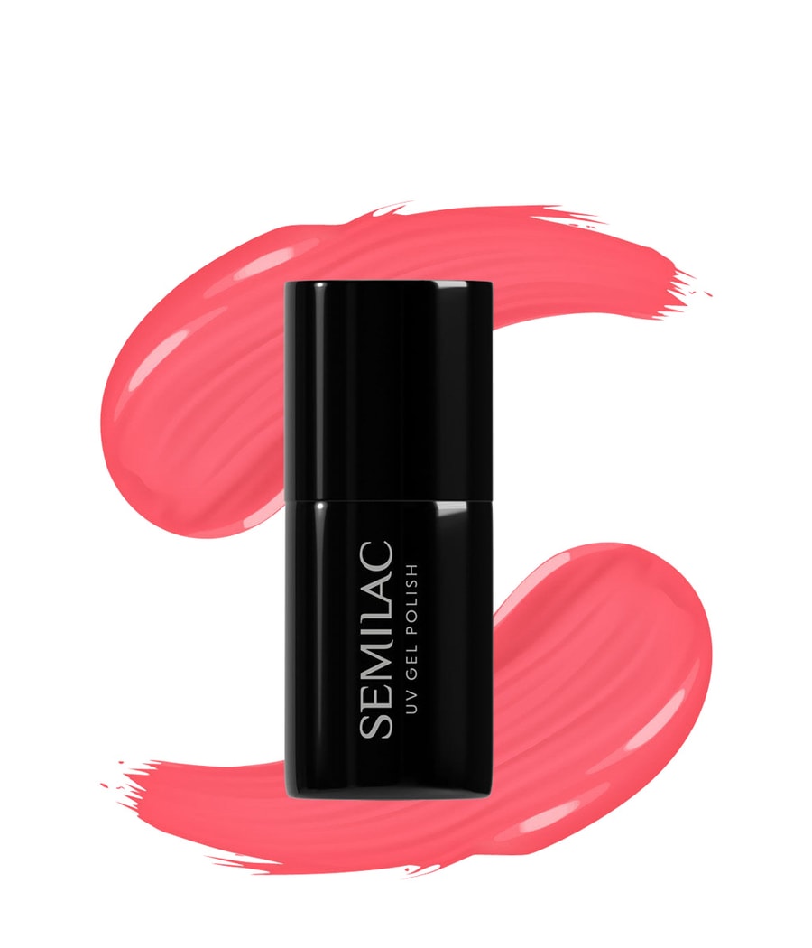 

Гель-лак для ногтей Semilac UV Colours UV Gel Polish, 006 Classic Coral, 7 ml