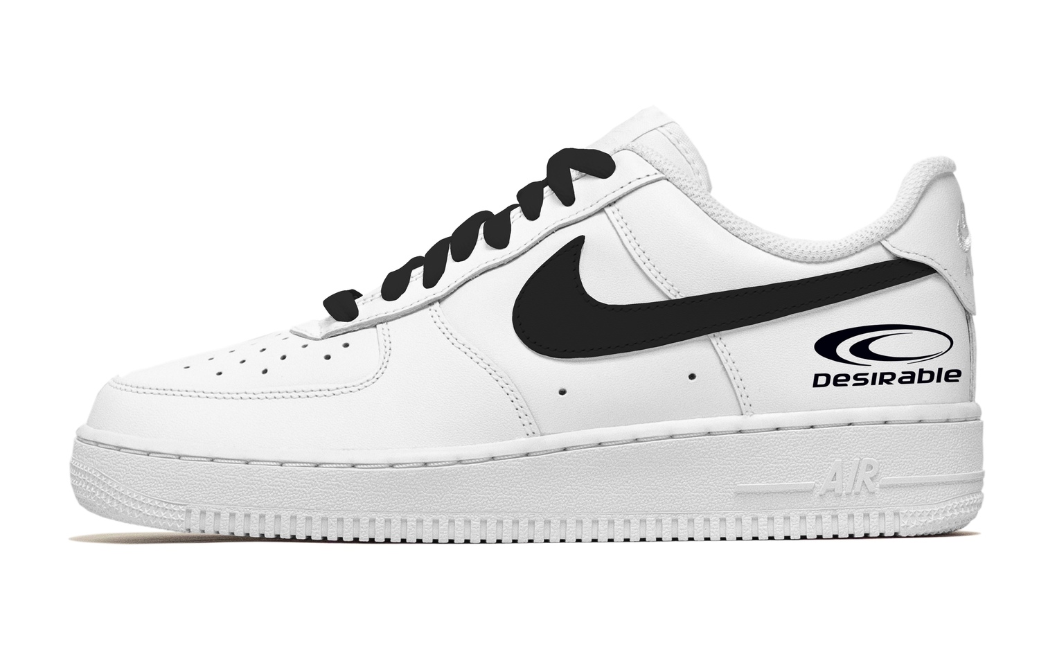 

Nike Кроссовки Air Force 1 Fantasia, Dark Night, устойчивые к истиранию, низкие, для скейтбординга, мужские, черные