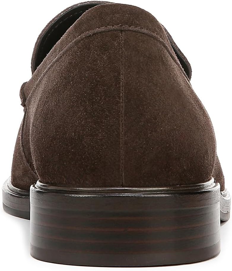 Мужские классические туфли FOWT с закрытым круглым носком, удобным низким каблуком, мягкой стелькой, для повседневного ношения, езды и поездок, размеры 4-16 США, темно-коричневый — фото 4