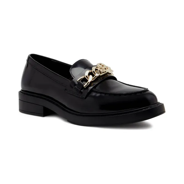 Кожаные лоферы vanity_loafer_aba Boss, черный