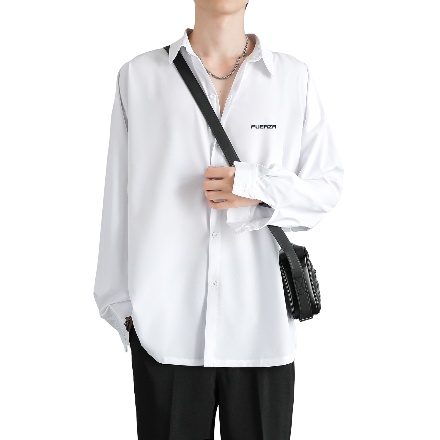 

Рубашка унисекс FUERZA, White C