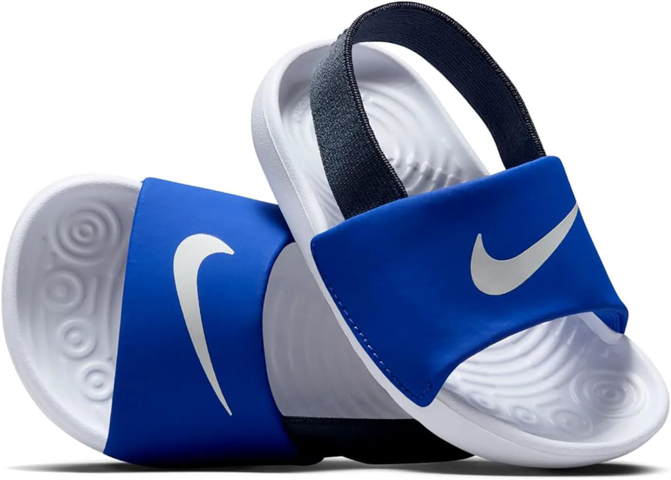 Сандалии Nike Kawa для детей, белый/синий — фото 4