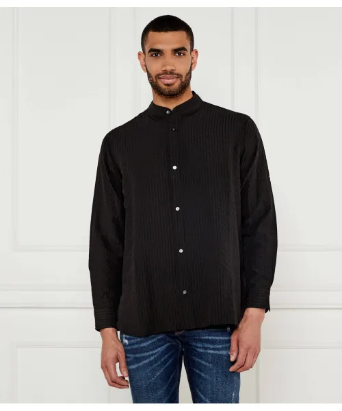 

Рубашка Comfort fit Emporio Armani, черный