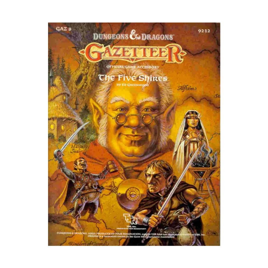 

Модуль Five Shires, Basic Dungeons & Dragons (Original Edition) - Gazetteers