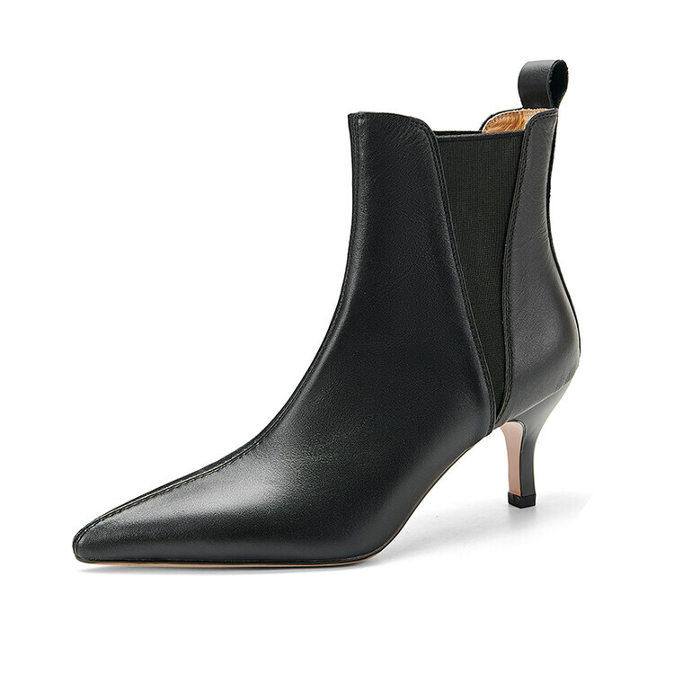 

Ботильоны женские Su Yanjiao, цвет Black Fleece-lined