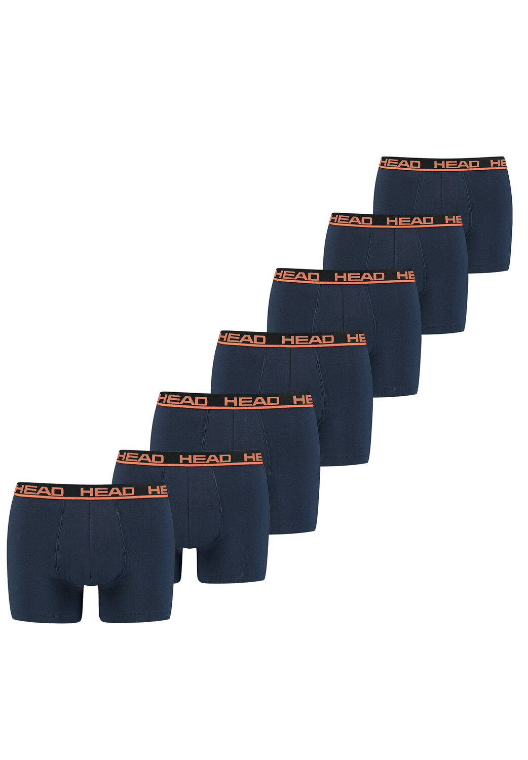 

Боксеры HEAD Boxershorts 7 шт, цвет 003 - Blue / Orange