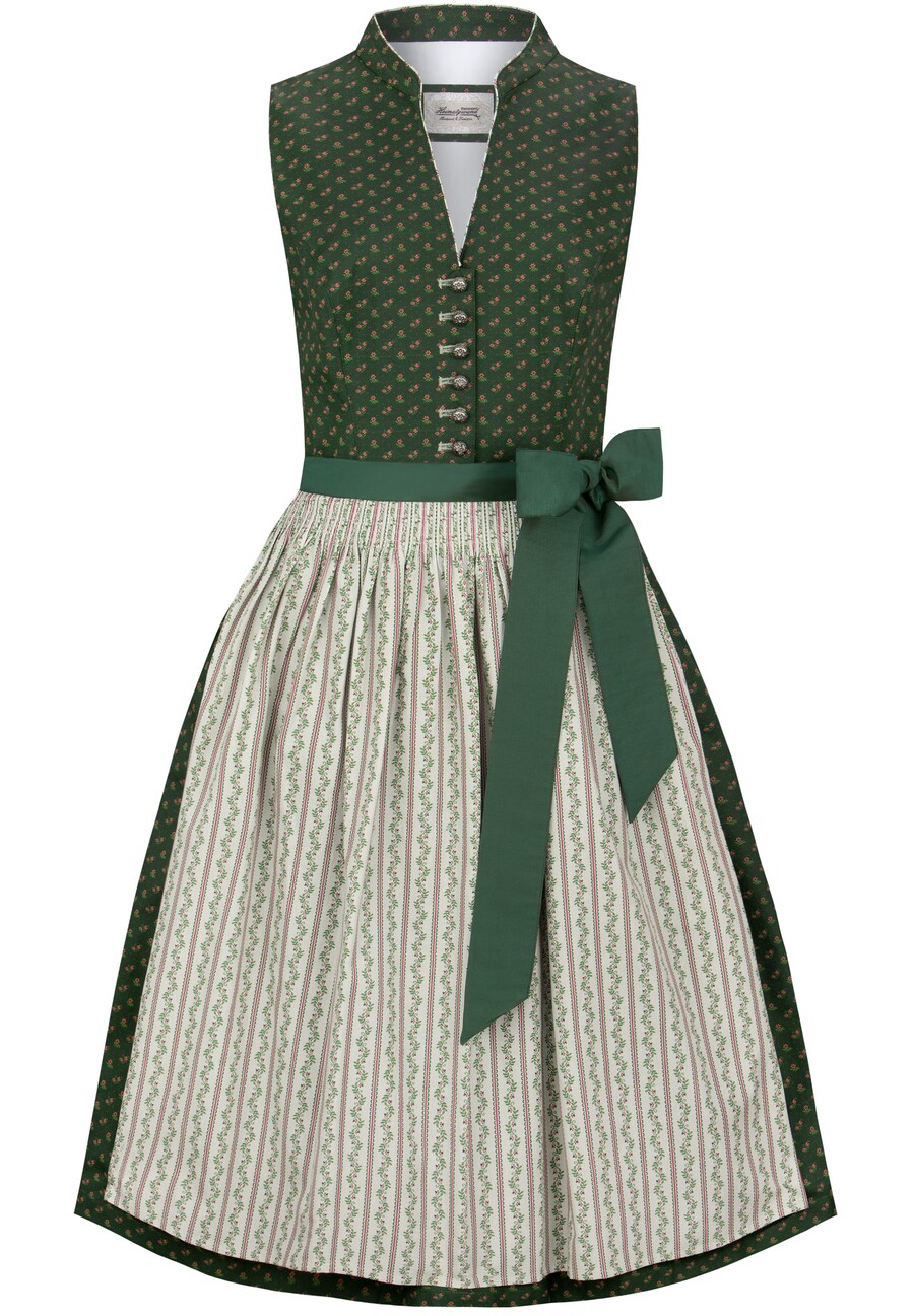 

Широкая юбка в сборку STOCKERPOINT Hannah, цвет Olive/Pastel green