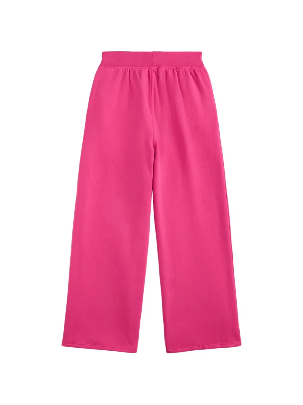 Спортивные брюки с вышивкой и завязками Polo Ralph Lauren Kids, розовый — фото 2