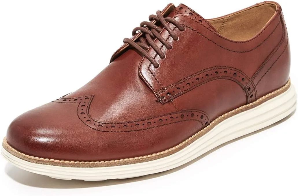 Оксфорды Cole Haan Original Grand Wingtip, коричневый