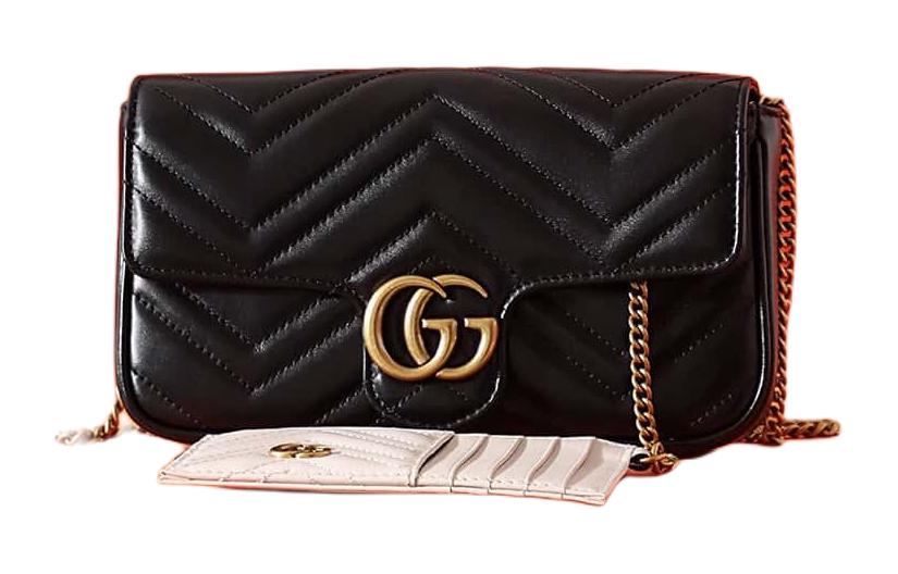 Мини-сумка Gucci GG Marmont 2-в-1 — фото 3