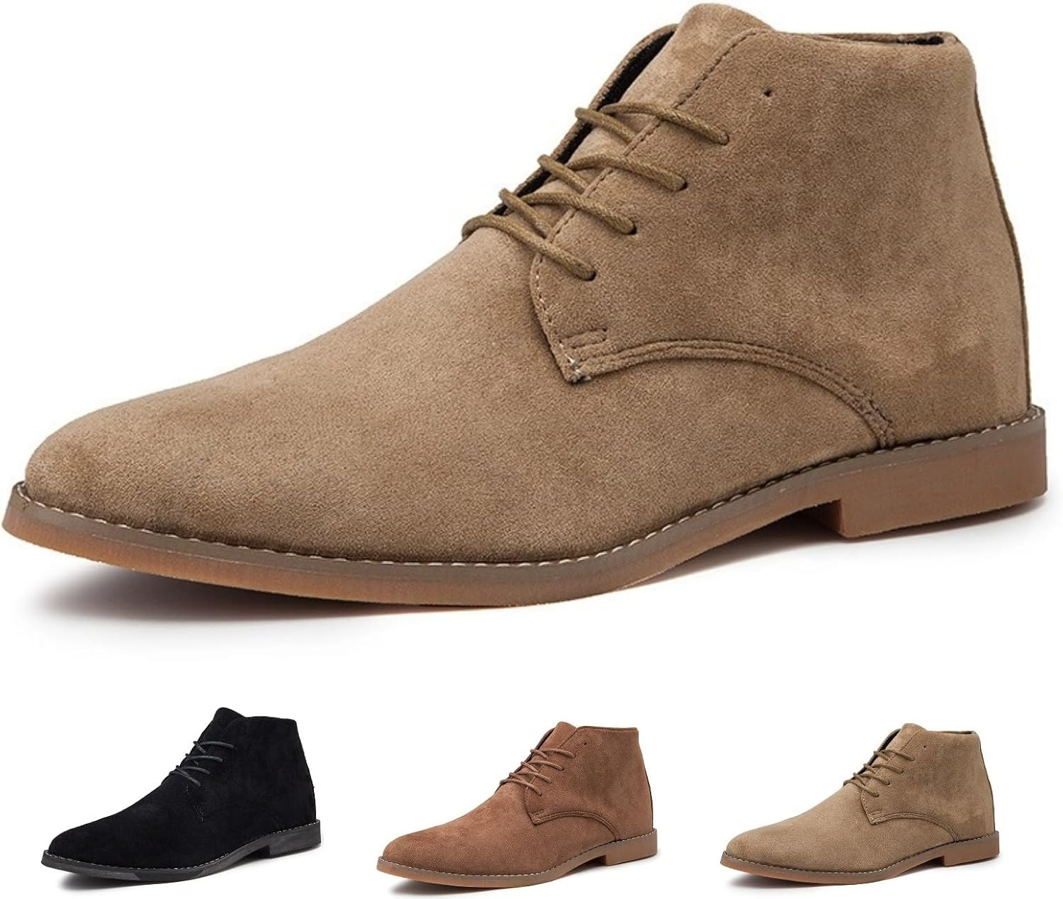 

Мужские модные ботинки MACEFIL, классические деловые оксфорды, удобная повседневная и нарядная обувь, хаки