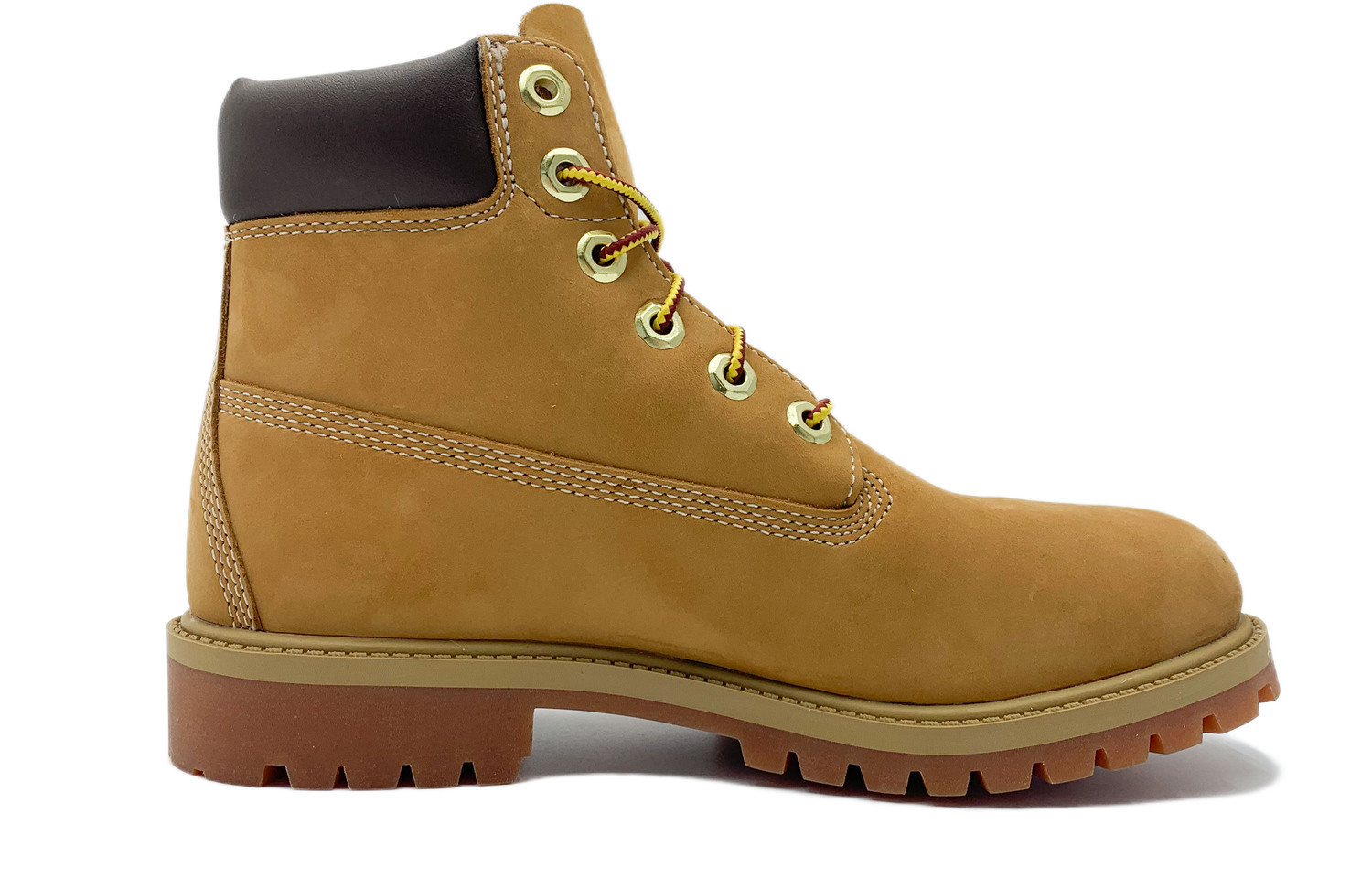 Премиум нескользящие противоударные детские ботинки Cyan для подростков Timberland, желтый — фото 3