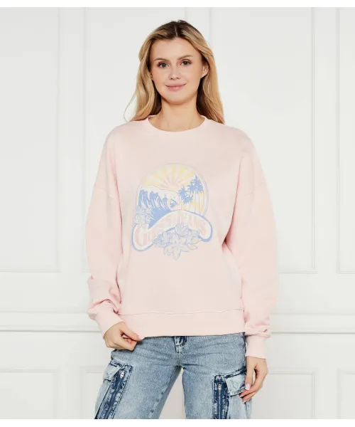 

Толстовка «Закат» Oversize fit Guess Jeans, розовый