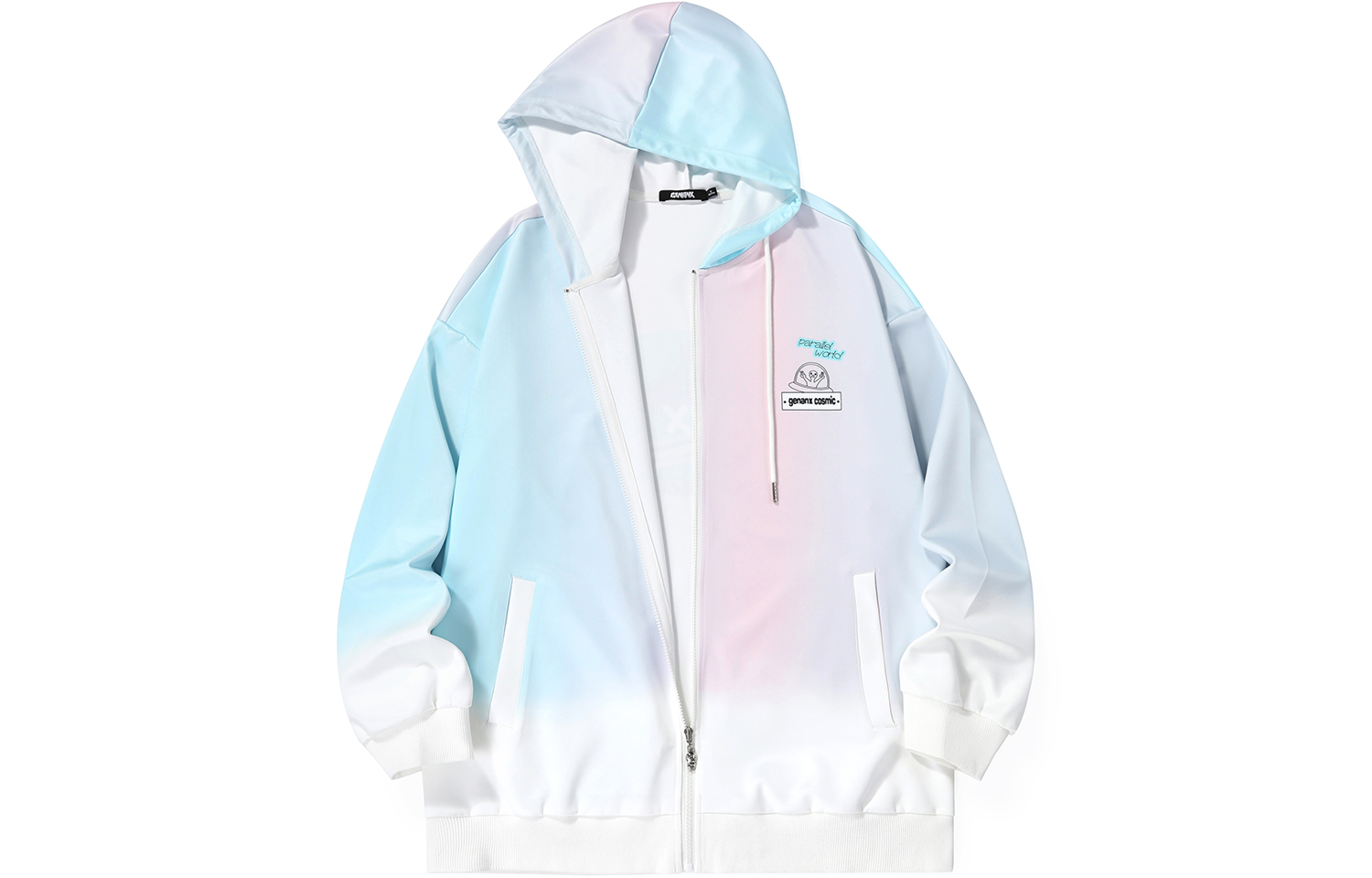 

GENANX Куртка Unisex, Blue Pink