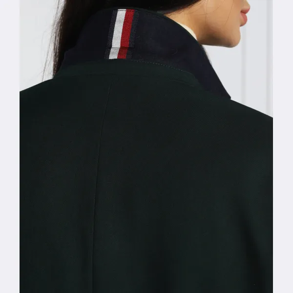 Элегантный пиджак свободного кроя Tommy Hilfiger, зеленый — фото 3