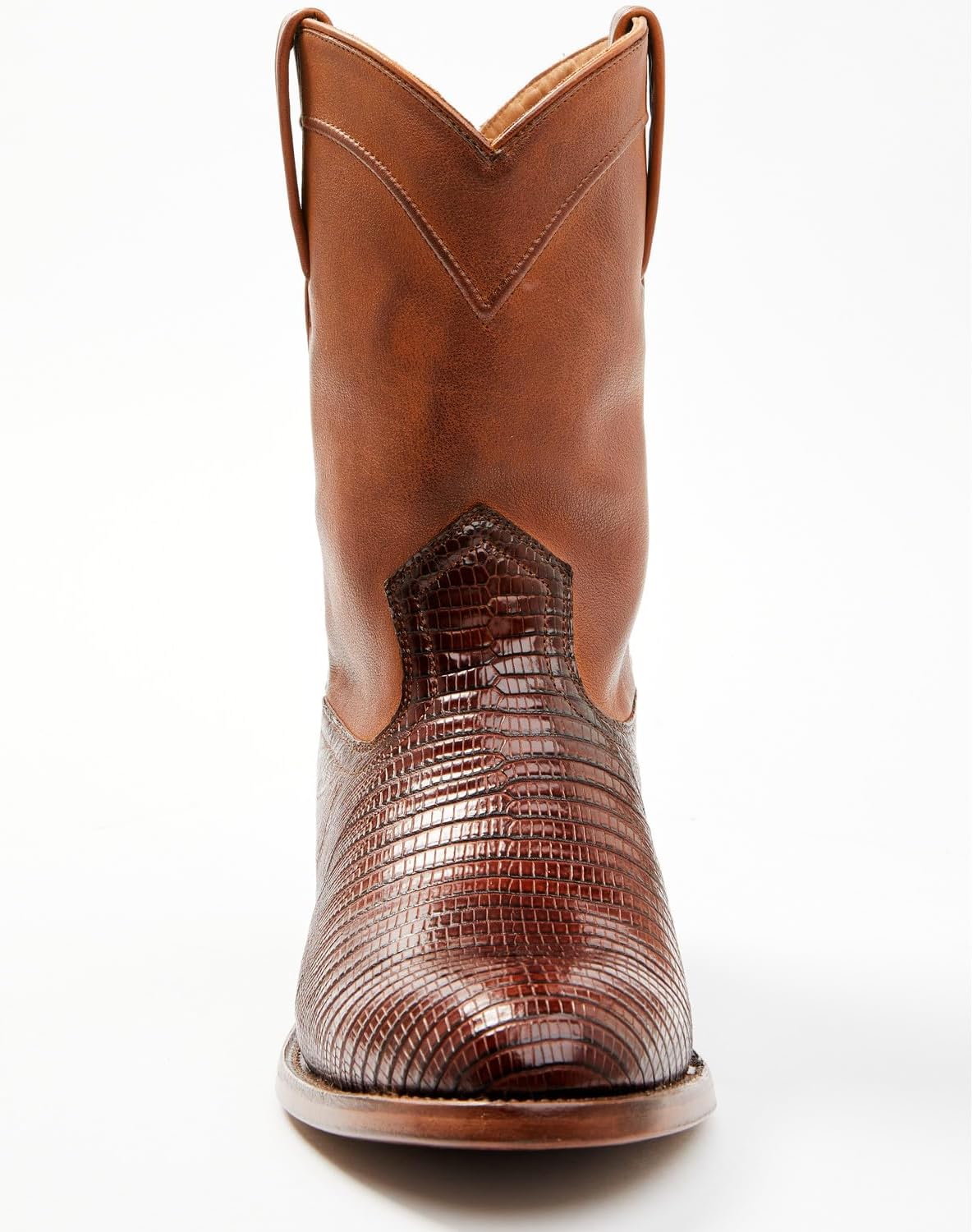 Мужские ботинки Cody James Black 1978 1978Reg; Carmen Exotic Teju Lizard Boot Round - Bbxsp24l5-7, Cognac — фото 4