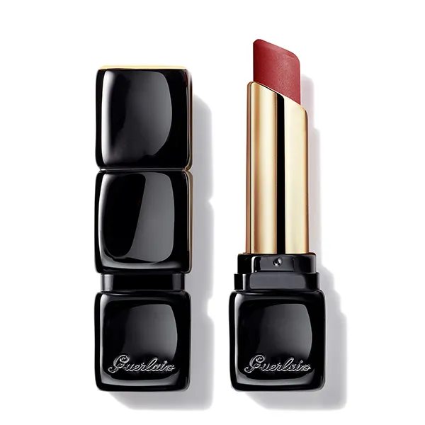 

Сияющая матовая помада Kisskiss Tender Matte Guerlain, цвет romantic nude