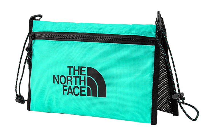 

THE NORTH FACE Одноплечевая поясная сумка для активного отдыха с влагозащитой светло-зеленая унисекс