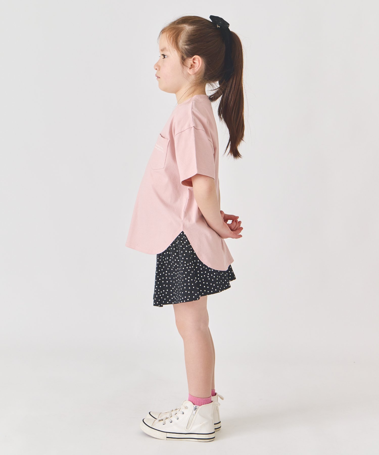 Цветная футболка Ever Closet, Dusty Pink